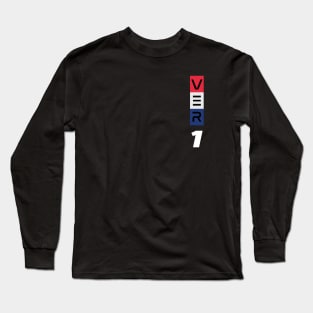 Max Verstappen With Dutch Flag - F1 2023 Long Sleeve T-Shirt